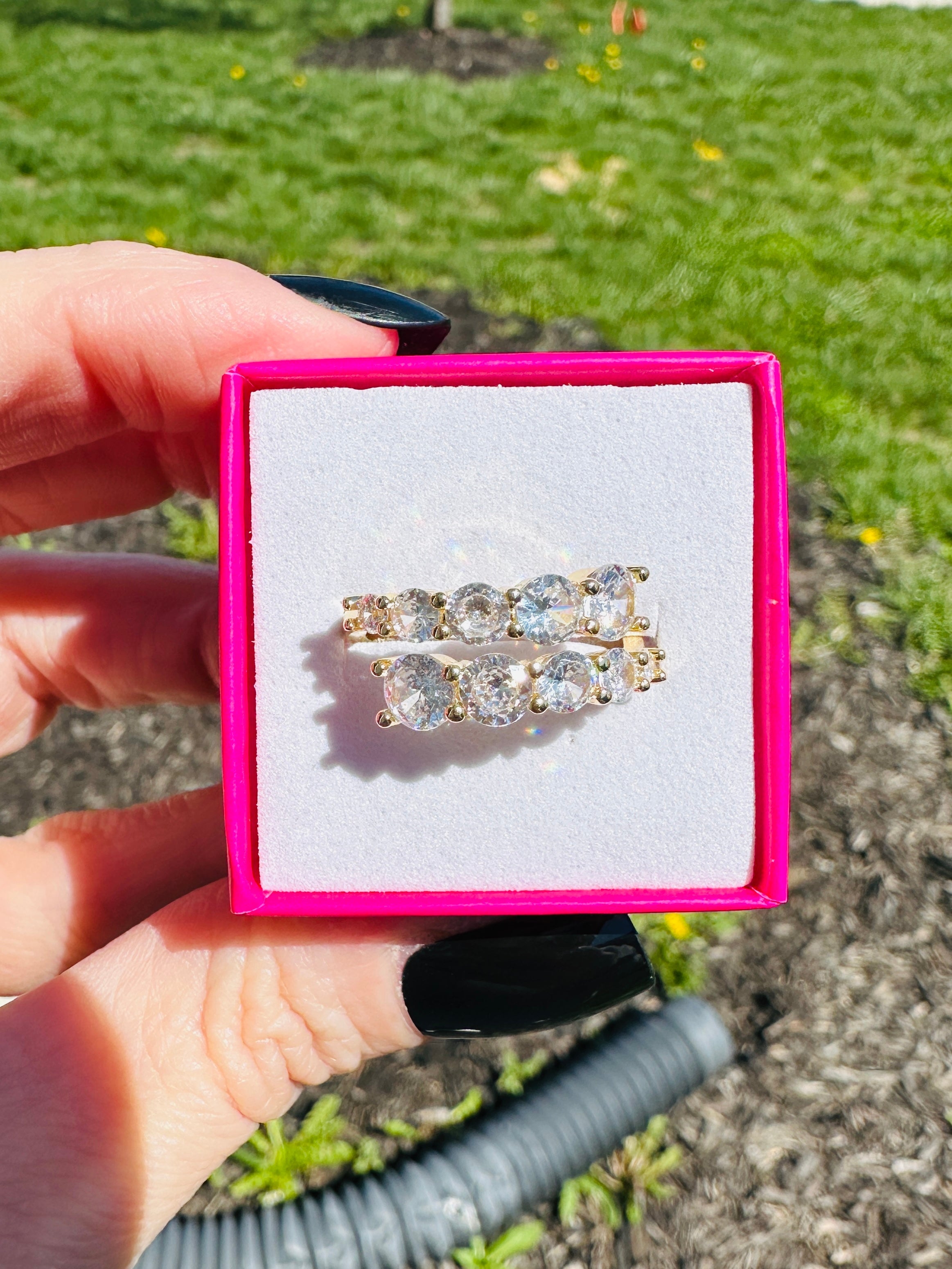 Marlowe Luxe Adjustable Wrap Ring- Gold