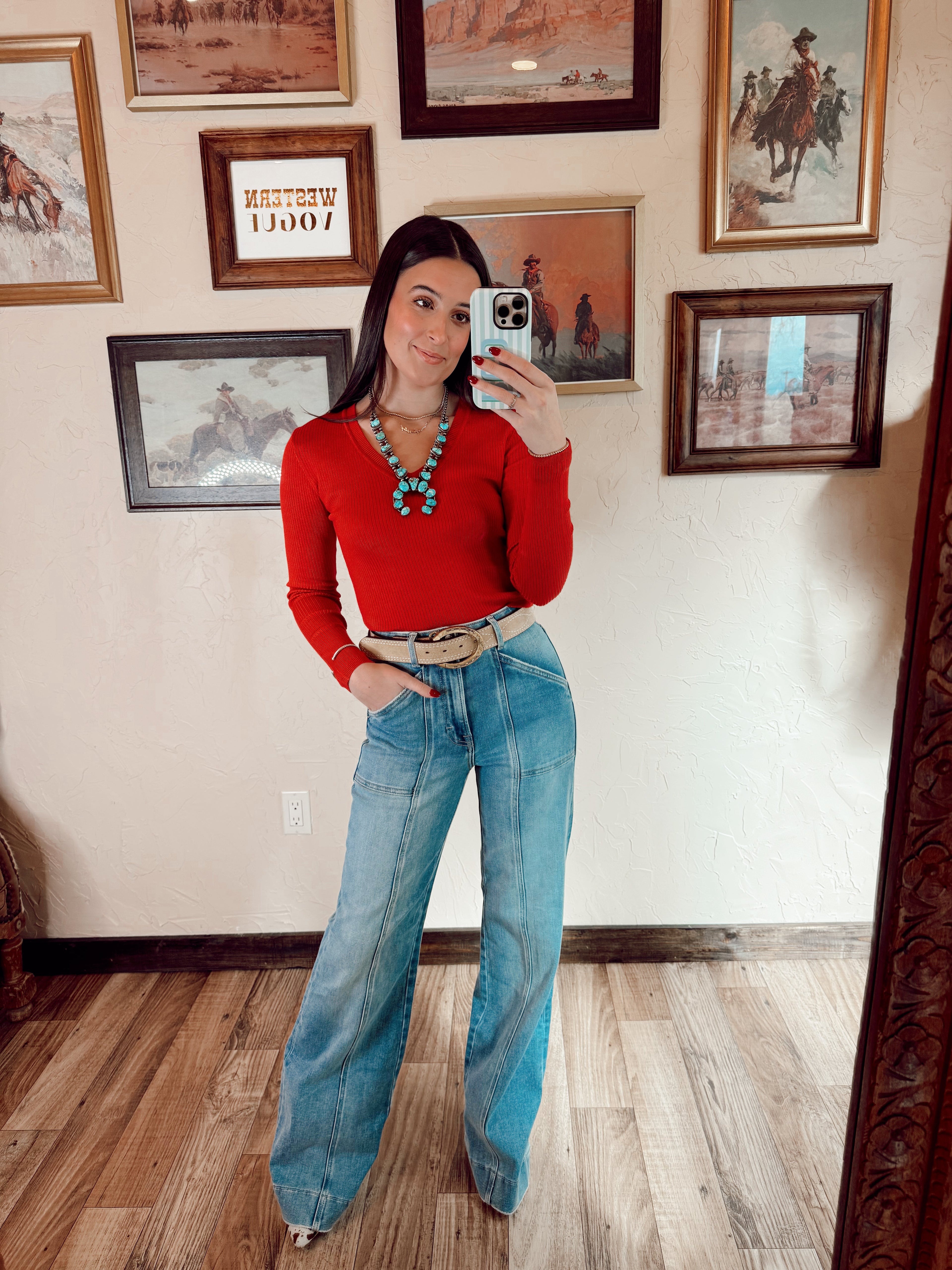 The Happi Jeans – High Waist Wide Leg
