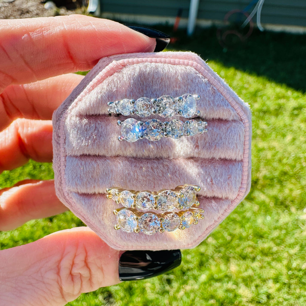 Marlowe Luxe Adjustable Wrap Ring- Silver