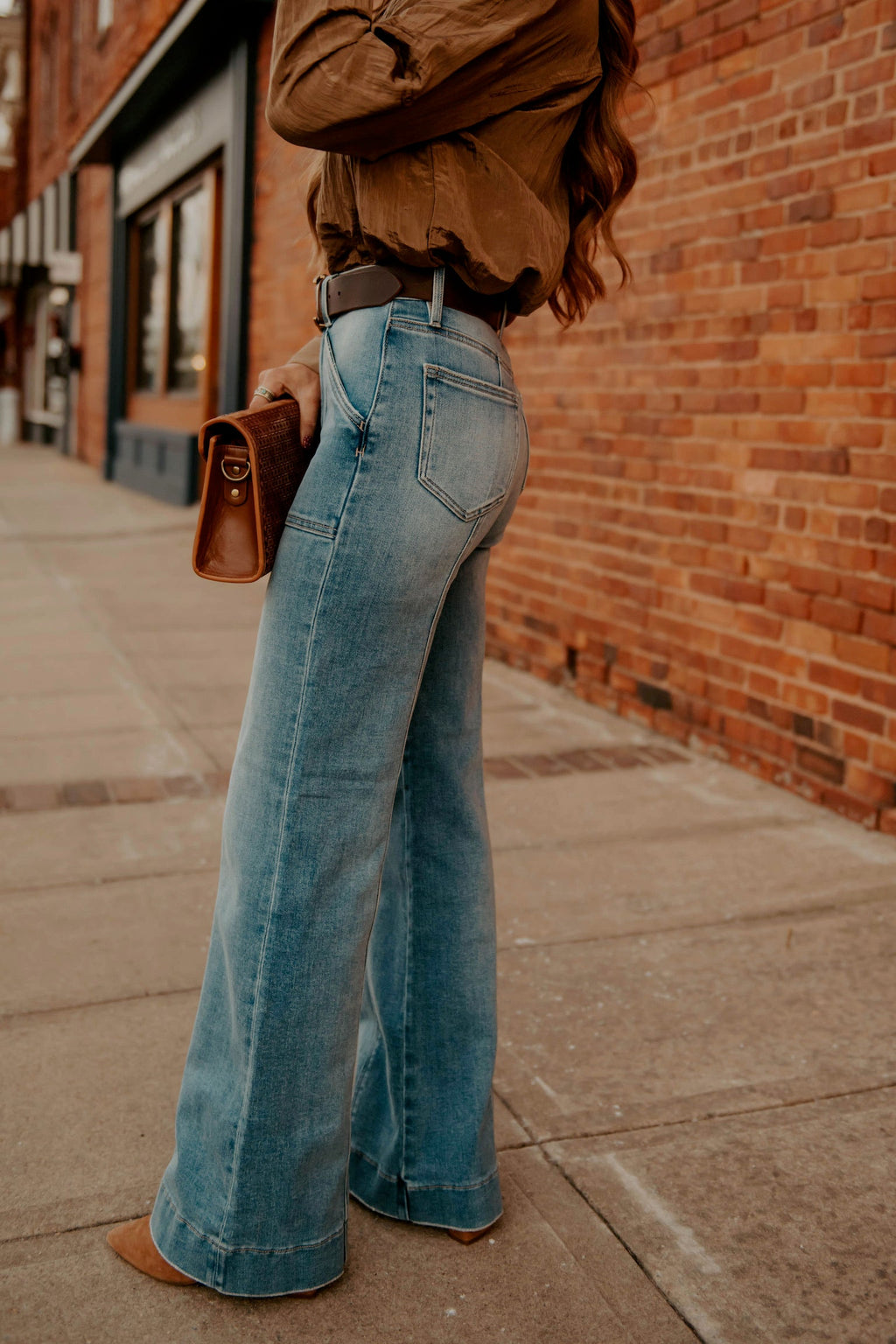 The Happi Jeans – High Waist Wide Leg