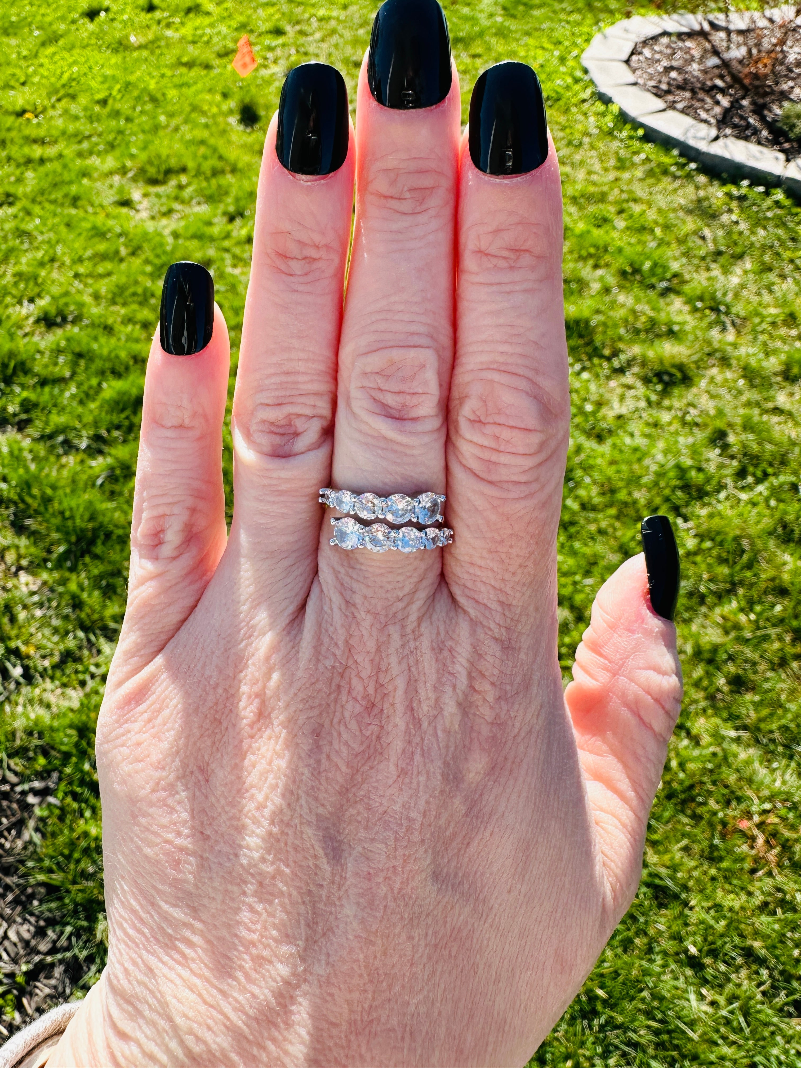 Marlowe Luxe Adjustable Wrap Ring- Silver