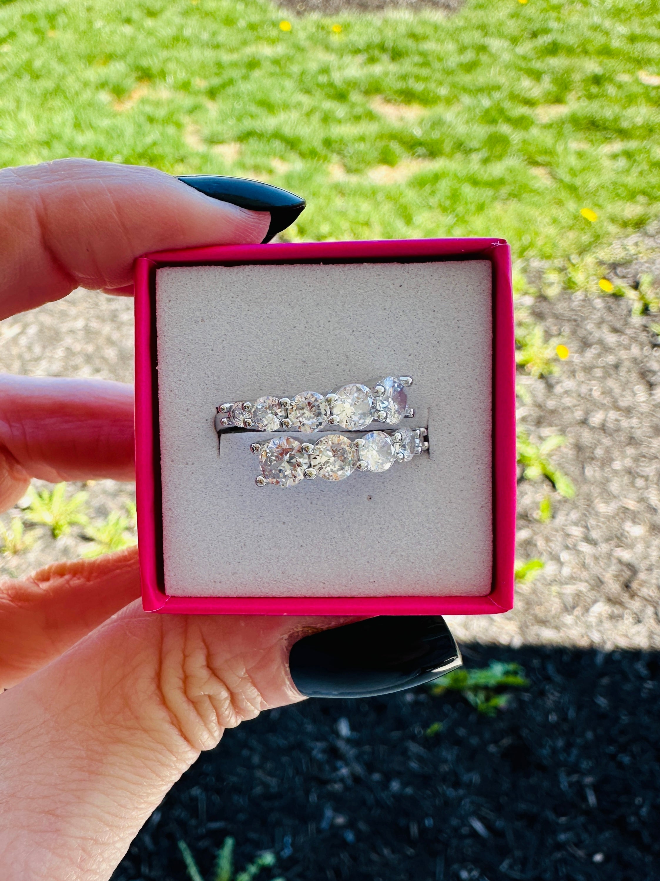 Marlowe Luxe Adjustable Wrap Ring- Silver