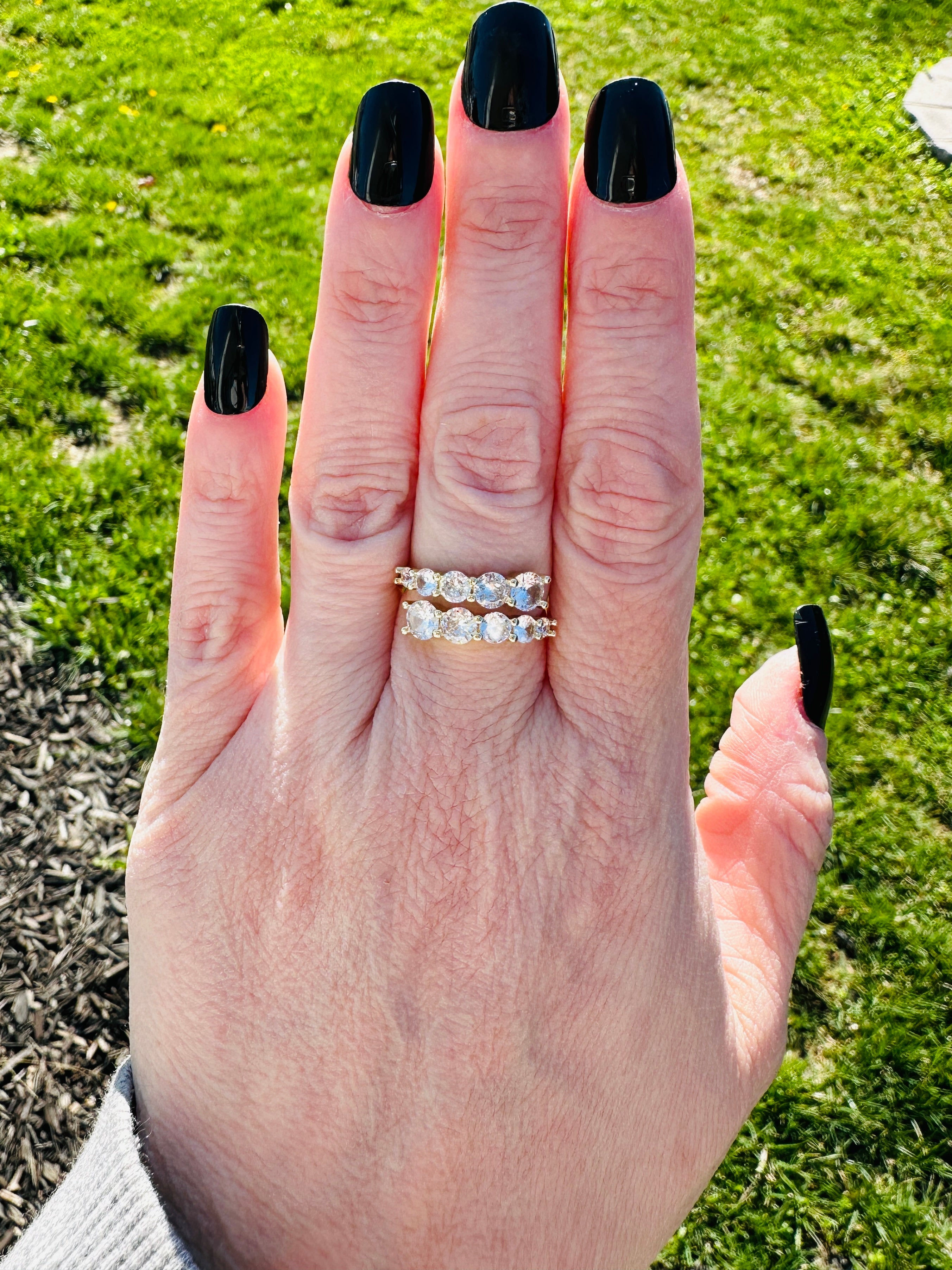 Marlowe Luxe Adjustable Wrap Ring- Gold