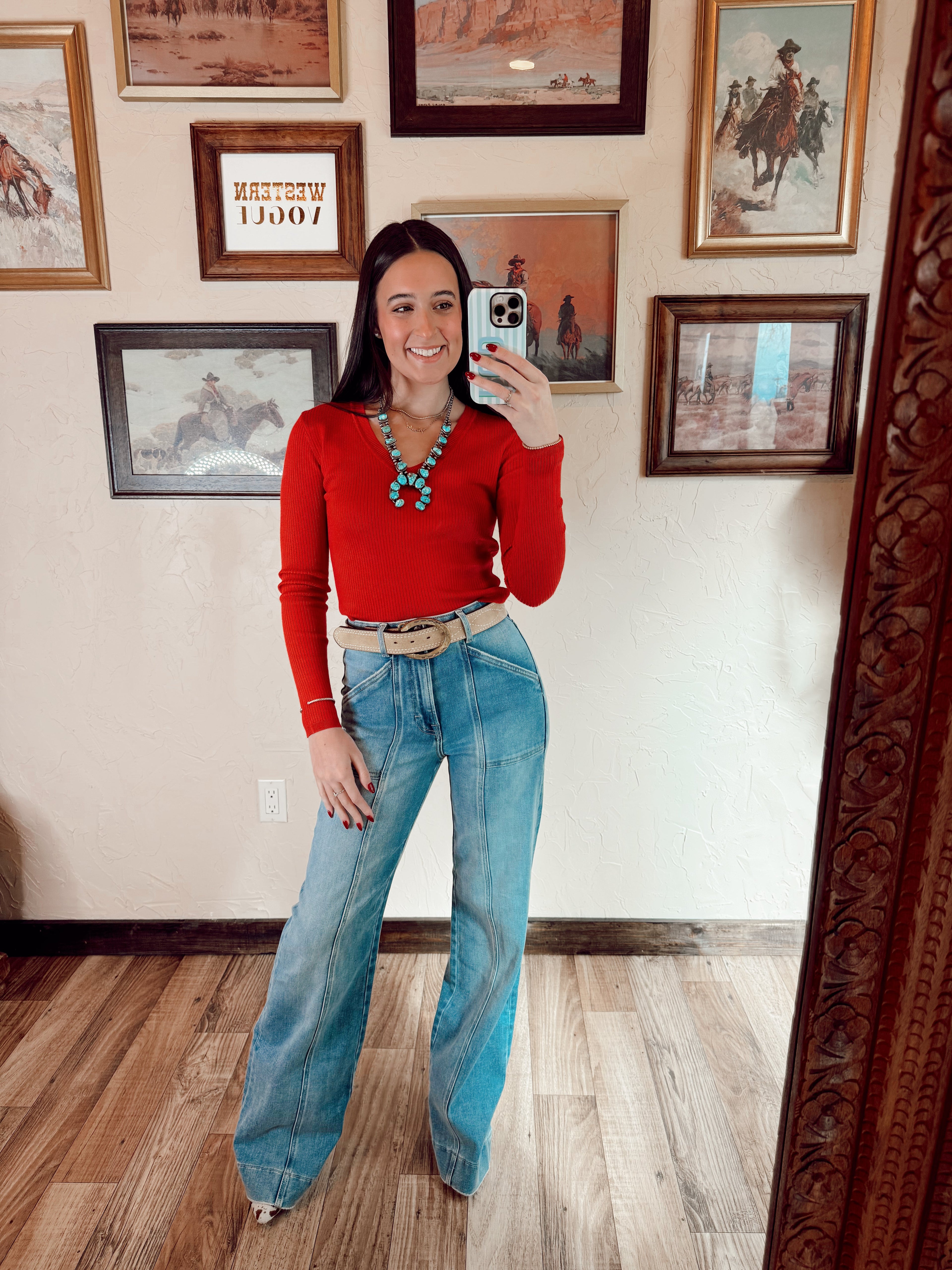 The Happi Jeans – High Waist Wide Leg
