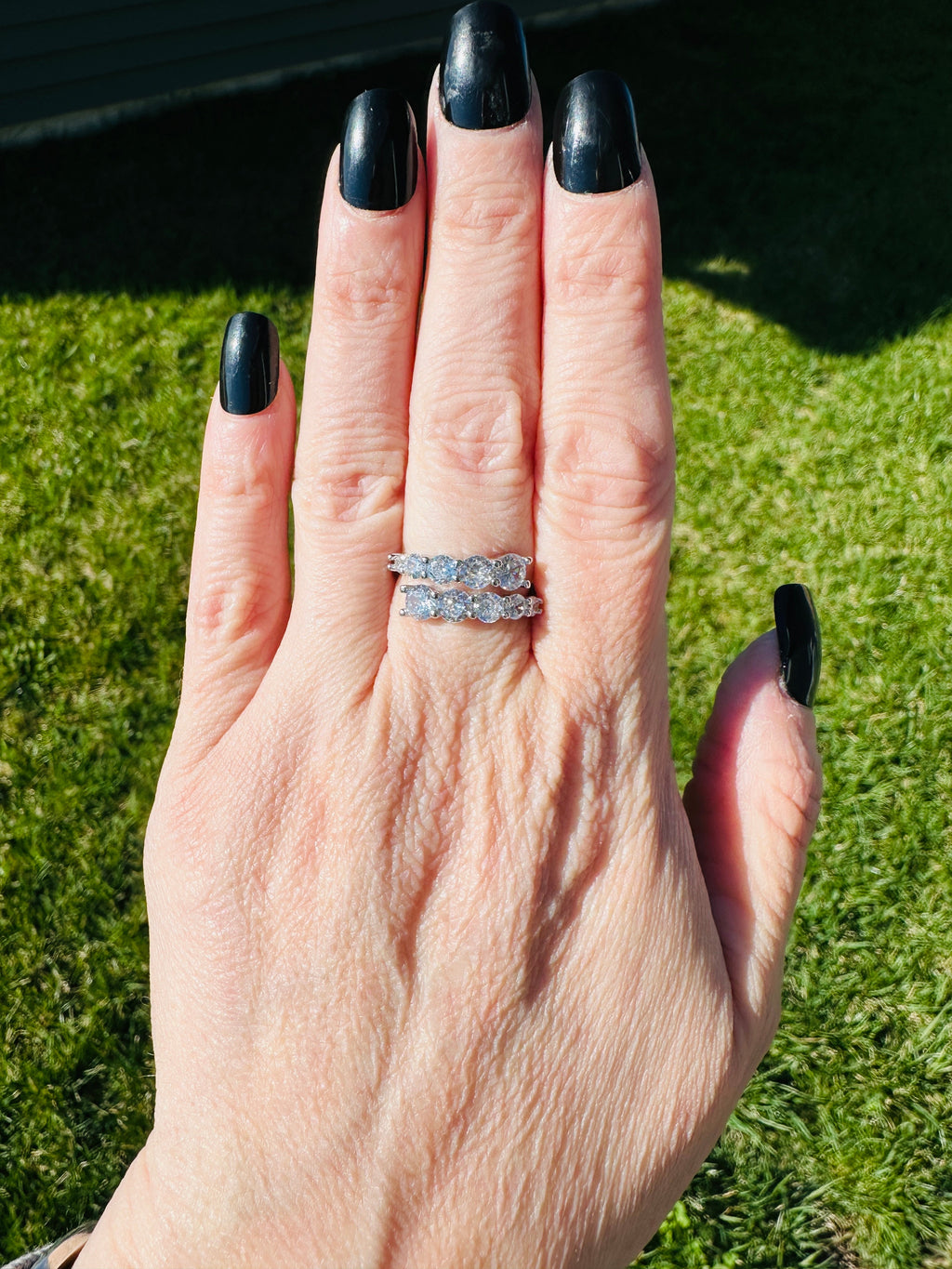 Marlowe Luxe Adjustable Wrap Ring- Silver