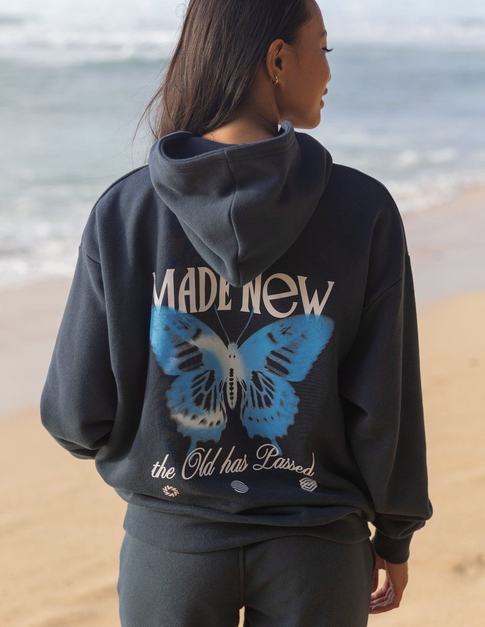 Made New Butterfly Hoodie | Faith-Inspired Christian Sweatshirt
