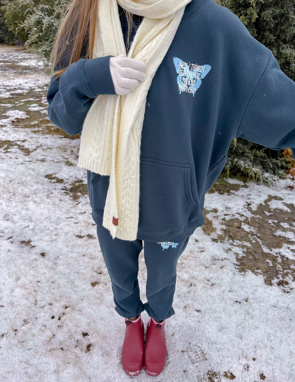 Made New Butterfly Hoodie | Faith-Inspired Christian Sweatshirt