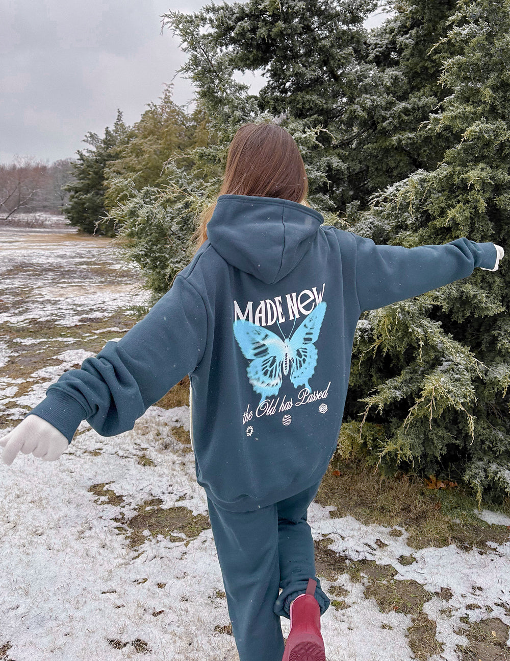 Made New Butterfly Hoodie | Faith-Inspired Christian Sweatshirt